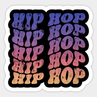 Hip Hop vintage Sticker